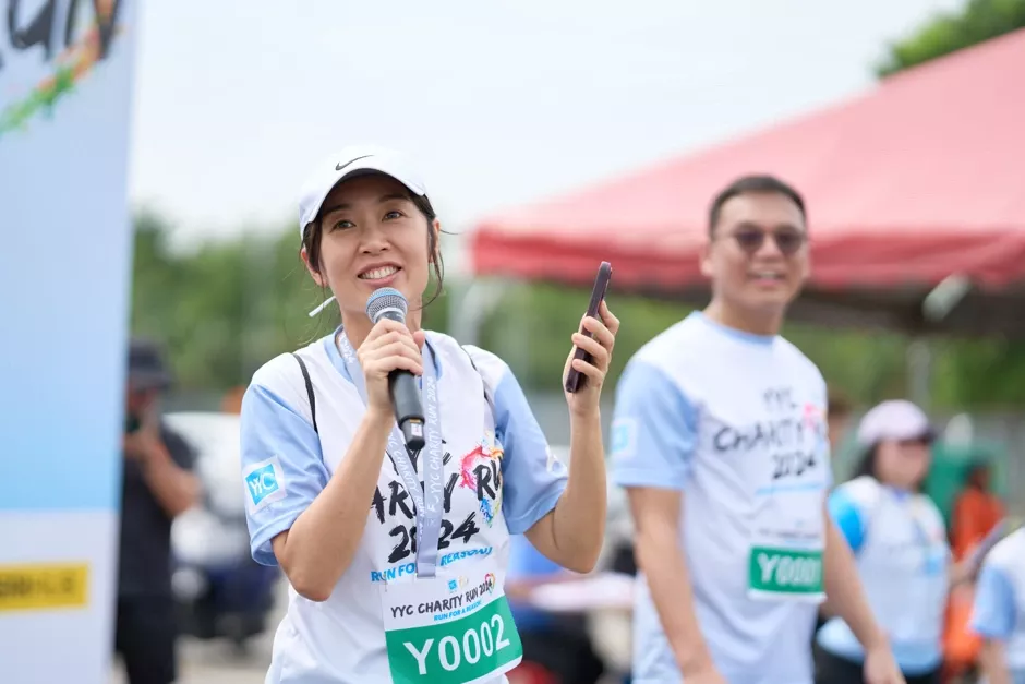 YYC Charity Run 2024 Datin Shin Sharing Photo